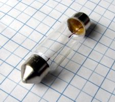 NARVA Žiarovka 12V 10W SV8,5-43 d-11mm