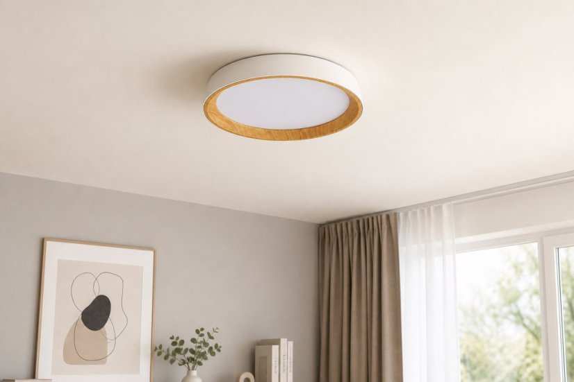 LED svietidlo 36W 185-250V drevo svetlé 3000/4000/6500K  39x7cm