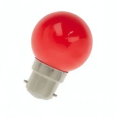 Orbitec LED 230V 1W B22D  LE 5520R  červená