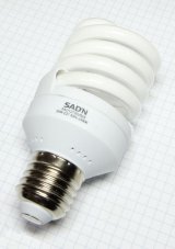 SAD'N Žiarivka kompaktná 20W E27 minišpirála 3000K