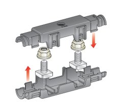 MTA Držiak pre MEGA a POWER poistky 50,8mm
