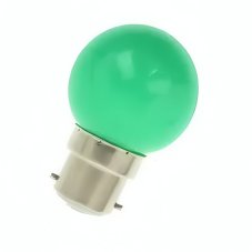 Orbitec Žiarovka 240V 15W B22D DC1052V zelená 45x70mm