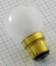Orbitec LED 230V 1W B22D  LE 5520CW studená biela