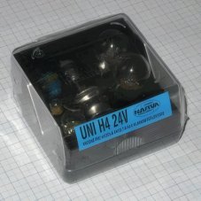 NARVA  Sada žiaroviek UNI H4 24V -MINI NP