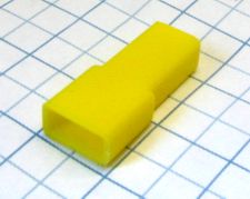 MTA Návlek izolačný na dutinku 6,3mm - žltý