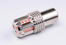 AUTOLAMP LED 12V (P21W) Ba15s červená  CANBUS 1000lm