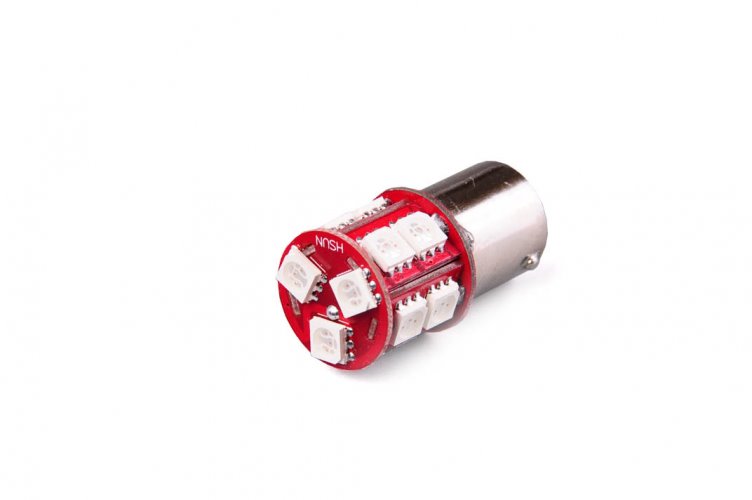 AUTOLAMP LED 6V R5W Ba15s červená 8xSMD AUTOLAMP LED 6V R5W Ba15s červená 8xSMD