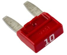 MTA Mini-nožová poistka 10A - červená