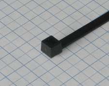 Páska viazacia  290 X 4,5mm čierna-100ks-balenie