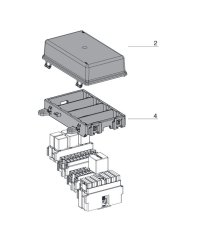 MTA Skrinka /telo/  pre 4 moduly