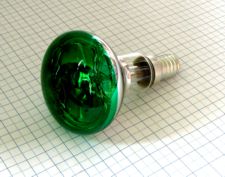 NARVA BEL Žiarovka 240V 25W E14 R50 zelená 51x86mm