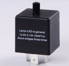 AUTOLAMP Prerušovač LED smerovky 12V CF14 s nastaviteľ.frekvenciou