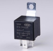 AUTOLAMP Relé spínacie 12V 40A - 4 kontaktné