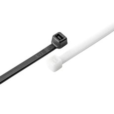 Páska viazacia  300 X 4,8mm čierna-100ks-balenie