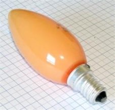 NARVA BEL Žiarovka 240V 40W E14 sviečka-oranžová