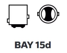 AUTOLAMP LED 12V-24V (P21/5W) BAY15d číra 2800/1100lm CANBUS