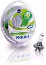 PHILIPS Žiarovka 12V H7 55W PX26d EcoVision - set 2ks