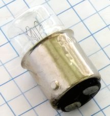 Orbitec Žiarovka 130V 3W BA15D B5168  13x30mm
