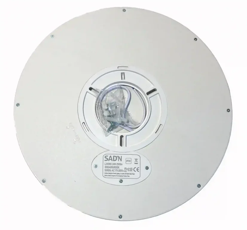 LED svietidlo 24W 185-250V strieborné 3000/4000/6500K