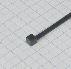 Páska viazacia 200 X 2,5mm čierna-100ks- balenie