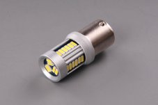 AUTOLAMP LED 12V-24V (P21W) Ba15s číra 30xSMD