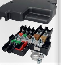 MTA Svorka batériová pocínovaná CuZn-Sn (+)  3skrutk. + rýchloupínak