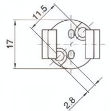 Orbitec Objímka GU5,3 DO 5455