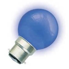 Orbitec Žiarovka 240V 15W B22D DC1053V modrá 45x70mm