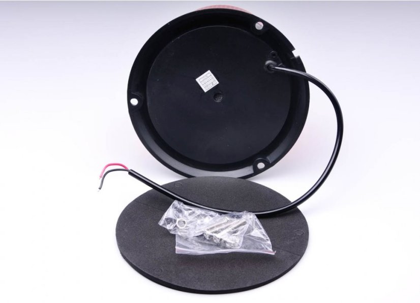 AUTOLAMP maják LED pevný 12V-24V oranžový 12 LED*3W