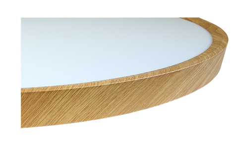 LED svietidlo 50W 185-250V svetlé drevo 3000/4000/6500K+diaľkové ovládanie