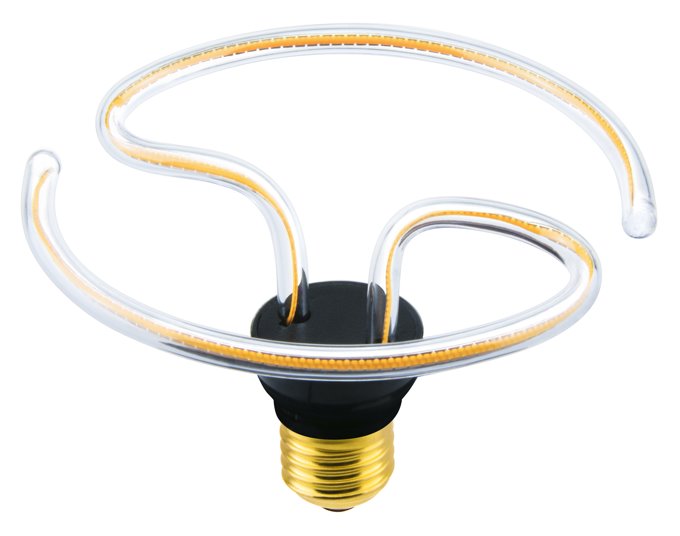 SAD'N LED E27 240V 2600K 12W dekoračná špirála stmievateľná