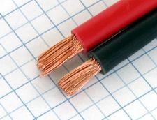 Autokábel 10 CYA červený