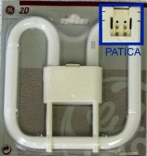 GE Žiarivka 10W GR10Q 4PIN 3500K 89x89mm