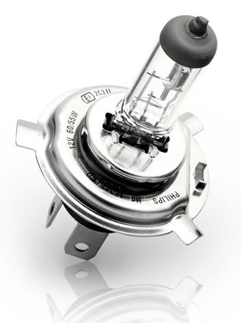 PHILIPS Žiarovka 12V H4 60/55W P43TLong Life EcoVision