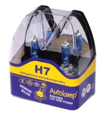 AUTOLAMP Žiarovka 12V 55W H7 Blue - sad2ks
