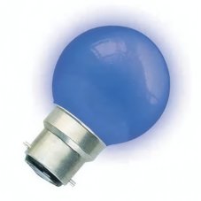 Orbitec LED 230V 1W B22D  LE 5520B  modrá