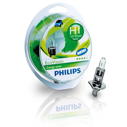 PHILIPS Žiarovka EcoVision - set 2ks H1 P14,5s 12V 55W PHILIPS Žiarovka EcoVision - set 2ks H1 P14,5s 12V 55W
