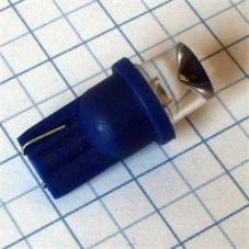 AUTOLAMP LED 12V (W5W) W2,1x9,5d modrá rozptyl 2ks