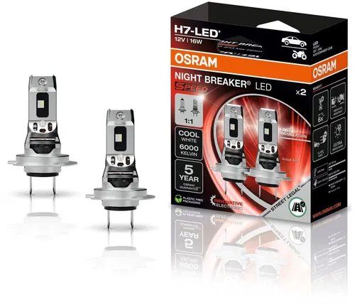LEDriving H7 12V 16W Px26d Night Breaker Speed