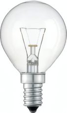 SAD'N Žiarovka 240V 25W E14 iluminačná-číra 46x75mm otrasuvzdorná