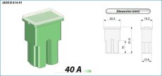 MTA Poistka do japonských vozidiel - samica 40A