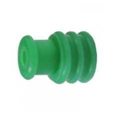 Tesnenie na konektor 2,8mm - prierez 2,2-3,0mm zelené