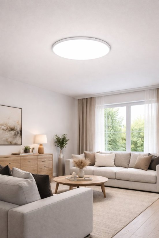 SAD'N LED svietidlo 50W 185-250V biele 3000/4000/6500K
