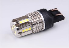 AUTOLAMP LED 12V W3x16q  (W21/5w) číra (7443 )-CANBUS