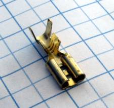 MTA Dutinka plochá 4,8mm mosadzná