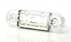 Svetlo pozičné W97 LED 12+24V biele