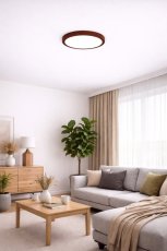 SAD'N LED svietidlo 18W 185-250V drevo tmavé 3000/4000/6500K