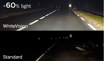 PHILIPS Žiarovka 12V H1 55W P14,5s WhiteVision ultra -blister 1ks