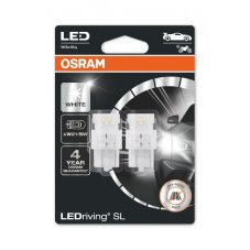 Osram LED 12V 1,7W  W3x16q 6000K (w21/5W) studena biela- blister