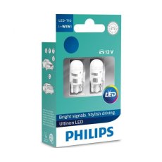 PHILIPS LED 12V W5W W2,1X9,5D - Ultinon - 6000K